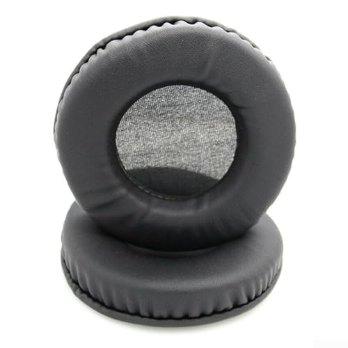 Ersatz-Ohrpolster aus Kunstleder für Kopfhörer, passend für Größen zwischen 50 mm und 105 mm, angenehm zu tragen (100 mm) von WheatThrive