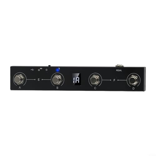 -MIDI Captain Pedal, tragbarer MIDI-Controller, für M-VAVE Schokolade, wiederaufladbares 4-Tasten-Pedal für MIDI-Fußschalter-Controller -MIDI Captain Pedal, tragbarer MIDI-Controller, für M-VAVE Schokolade, wiederaufladbares 4-Tasten-Pedal für MIDI-Fußschalter-Controller von WheatThrive