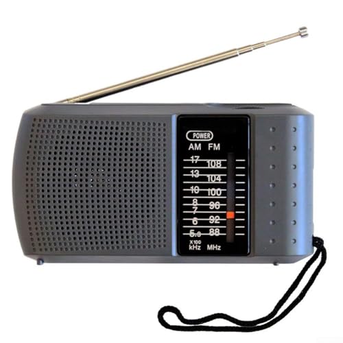 Tragbares Außenradio, AMFM Mini-Radio-Lautsprecher, Vollband-AFM-Stereo, mit Teleskopantenne, 12 x 11 x 5 cm Tragbares Außenradio, AMFM Mini-Radio-Lautsprecher, Vollband-AFM-Stereo, mit Teleskopantenne, 12 x 11 x 5 cm von WheatThrive