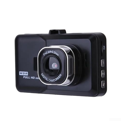 Video-Dashcam, 3-in-Dashcam, High-Definition-1080P, vorne und hinten, Video-Bänder, Rückfahrbilder, für Aufnahmen (vor 720p) von WheatThrive