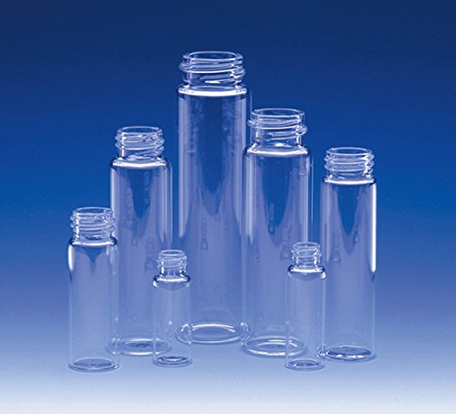 WHEATON 048420 Sparsame Klarglas-Durchstechflasche 8 ml ohne Deckel 200 Stück von Wheaton