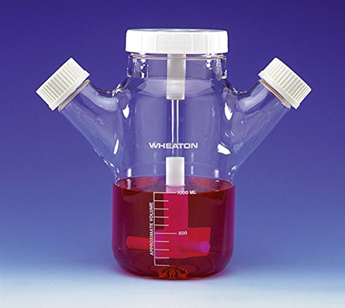 WHEATON 048569 Doppelarmrührflasche Celstir 500 ml mit Kühlmantel von Wheaton