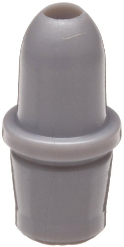 Wheaton 242405 Polyethylen-Tropfflaschenspitze für 8-425 Schraubverschluss und 1-3 mL Tropfflasche, 8 mm Durchmesser, Grau (100-er Pack) von Wheaton
