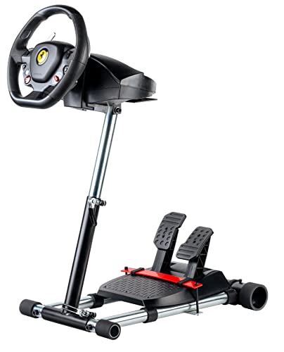 Wheel Stand Pro, Lenkradständer und Pedale für Thrustmaster Spider, T80 / T100, T150, F458 / F430, schwarz von Wheel Stand Pro
