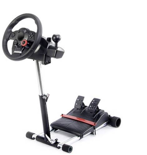 Wheel Stand Pro Driving Force GT/PRO/EX/FX Deluxe V2 Lenkrad Halterung Schwarz von Wheel Stand Pro