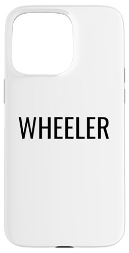 Wheeler Hülle für iPhone 15 Pro Max Wheeler Hülle für iPhone 15 Pro Max von Wheeler