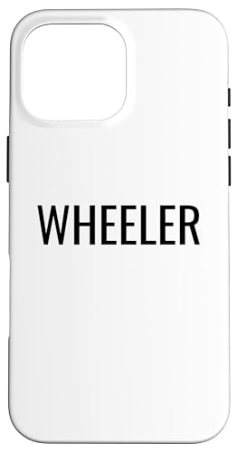 Wheeler Hülle für iPhone 16 Pro Max Wheeler Hülle für iPhone 16 Pro Max von Wheeler