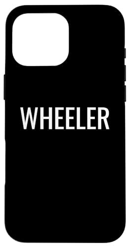 Wheeler Hülle für iPhone 16 Pro Max Wheeler Hülle für iPhone 16 Pro Max von Wheeler