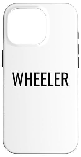 Wheeler Hülle für iPhone 16 Pro Wheeler Hülle für iPhone 16 Pro von Wheeler