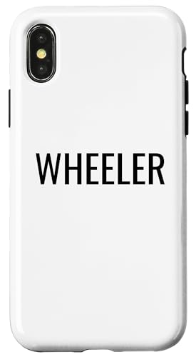 Wheeler Hülle für iPhone X/XS Wheeler Hülle für iPhone X/XS von Wheeler