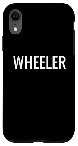 Wheeler Hülle für iPhone XR Wheeler Hülle für iPhone XR von Wheeler