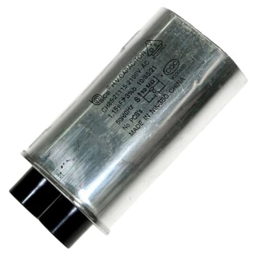 Kondensator 1,15 F 2100 V 31 x 52 x 100 mm ± 4 für Mikrowelle Whirlpool – 481912138013 Kondensator 1,15 F 2100 V 31 x 52 x 100 mm ± 4 für Mikrowelle Whirlpool – 481912138013 von Whirlpool
