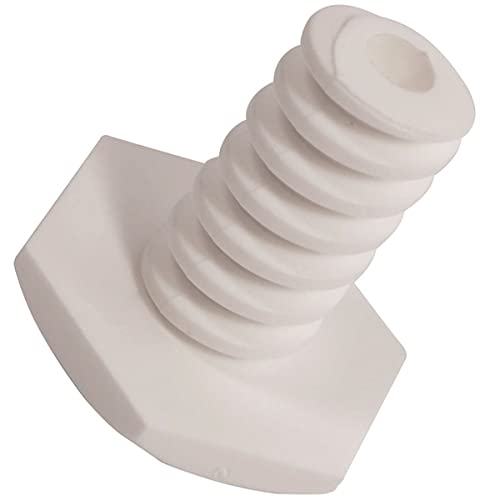 Original C00506981 Verstellbarer Fuß, Kunststoff, Weiß, für Ariston, Hotpoint, Indesit Kühlschrank und Gefrierschrank, Weiß Original C00506981 Verstellbarer Fuß, Kunststoff, Weiß, für Ariston, Hotpoint, Indesit Kühlschrank und Gefrierschrank, Weiß von Whirlpool