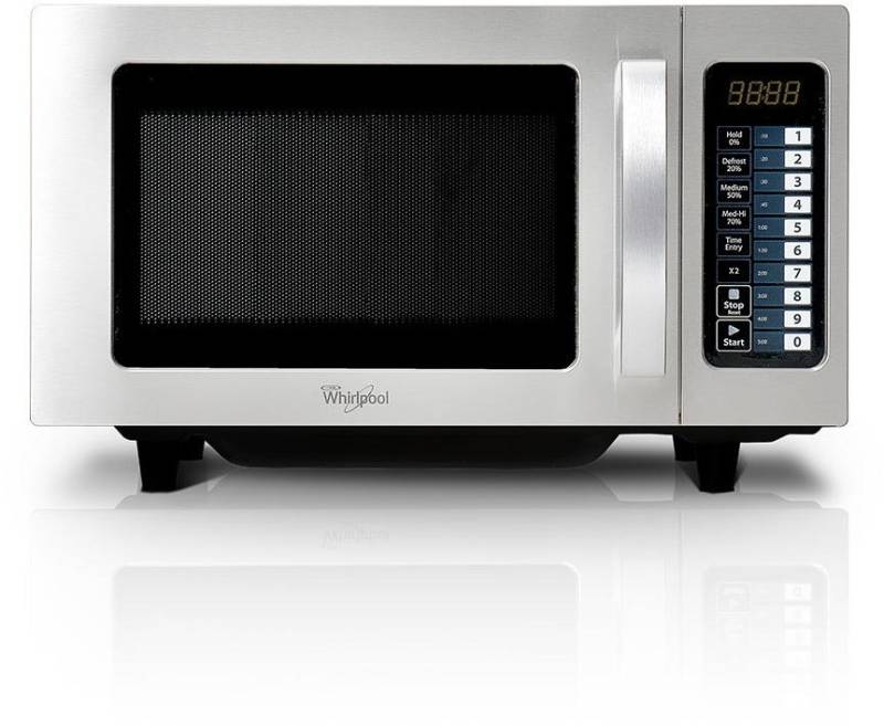 Pro 25 IX Stand-Solo-Mikrowelle edelstahl von Whirlpool