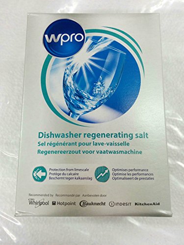 Salz Regenerierendes Entkalker Decalcificante WPRO für Spülmaschine Original Whirlpool 1 kg 484000008555 von Whirlpool