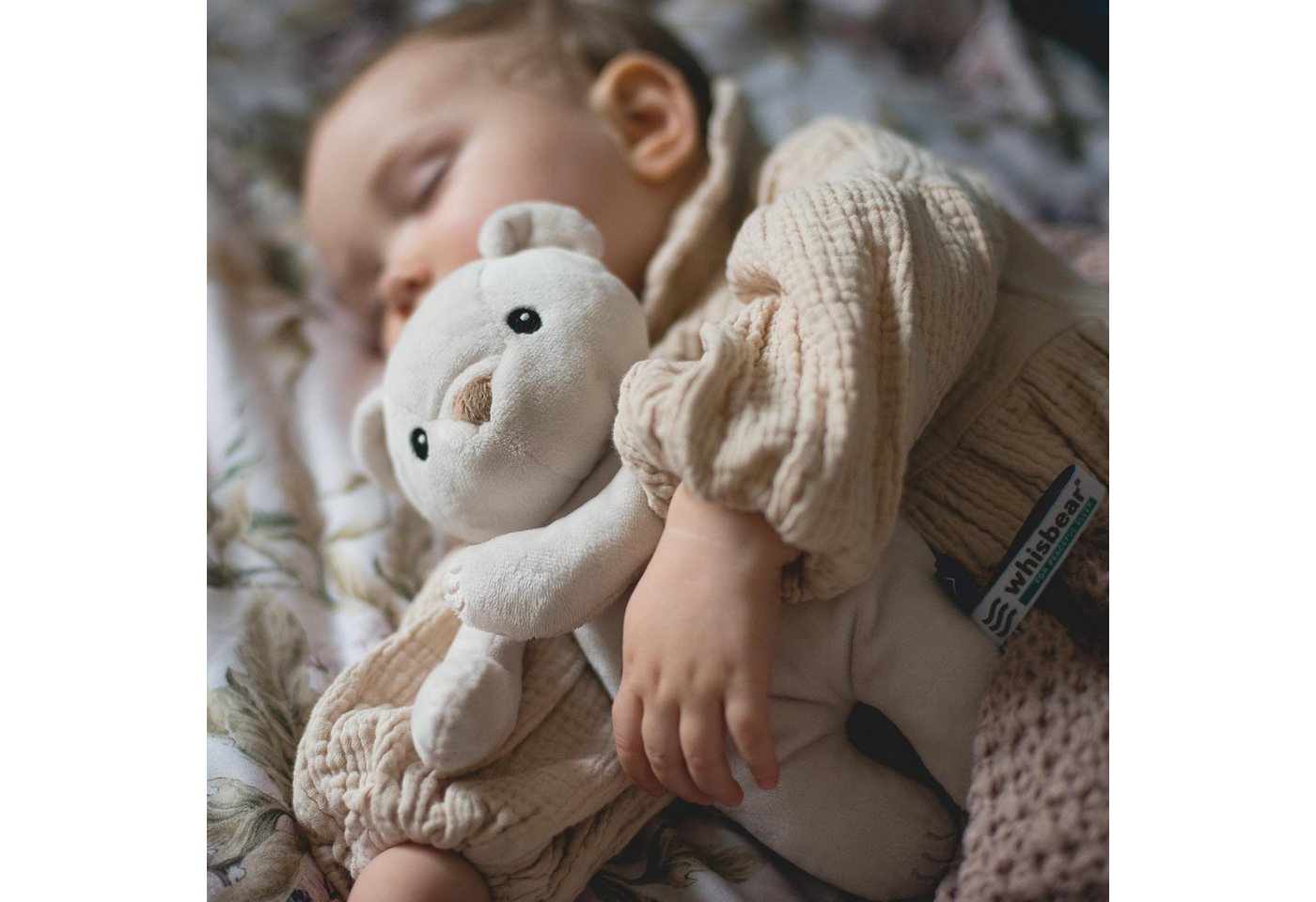 Whisbear Einschlafhilfe für Babys, Beruhigendes rosa Rauschen, Spieluhr Einschlaf- und Durchschlafhilfe Whisbear Einschlafhilfe für Babys, Beruhigendes rosa Rauschen, Spieluhr Einschlaf- und Durchschlafhilfe von Whisbear