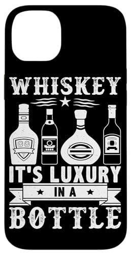 Es ist Luxus in einer Flasche Whiskey Design für Destillatoren Hülle für iPhone 14 Plus von Whiskey Design Ideas For Whiskey Drinker
