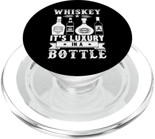 Es ist Luxus in einer Flasche Whiskey Design für Destillatoren PopSockets PopGrip für MagSafe Es ist Luxus in einer Flasche Whiskey Design für Destillatoren PopSockets PopGrip für MagSafe von Whiskey Design Ideas For Whiskey Drinker