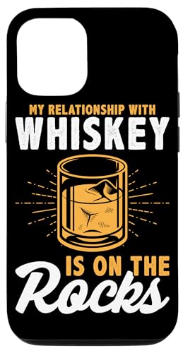 My Relationship Is On The Rocks Whisky-Design für Männer Hülle für iPhone 12/12 Pro von Whiskey Design Ideas For Whiskey Drinker