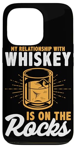 My Relationship Is On The Rocks Whisky-Design für Männer Hülle für iPhone 13 Pro von Whiskey Design Ideas For Whiskey Drinker