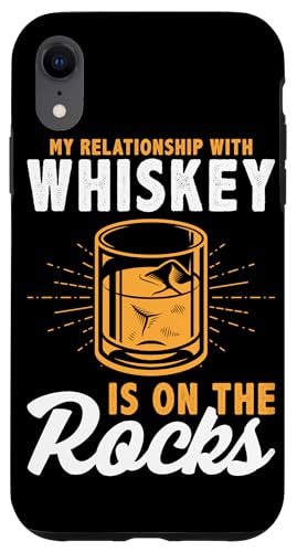 My Relationship Is On The Rocks Whisky-Design für Männer Hülle für iPhone XR von Whiskey Design Ideas For Whiskey Drinker