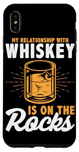 My Relationship Is On The Rocks Whisky-Design für Männer Hülle für iPhone XS Max von Whiskey Design Ideas For Whiskey Drinker