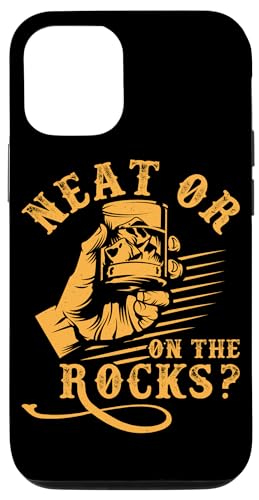 Sauber oder auf den Felsen? Experte für Whisky-Design für Getränke Hülle für iPhone 12/12 Pro von Whiskey Design Ideas For Whiskey Drinker