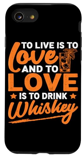 To Live Whisky-Design für Whiskeytrinker Hülle für iPhone SE (2020) / 7 / 8 von Whiskey Design Ideas For Whiskey Drinker
