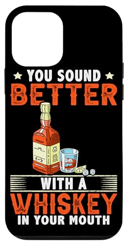 Whiskey-Design, Sie klingen besser mit einem Whiskey Hülle für iPhone 12 mini von Whiskey Design Ideas For Whiskey Drinker