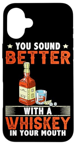 Whiskey-Design, Sie klingen besser mit einem Whiskey Hülle für iPhone 16 Plus von Whiskey Design Ideas For Whiskey Drinker