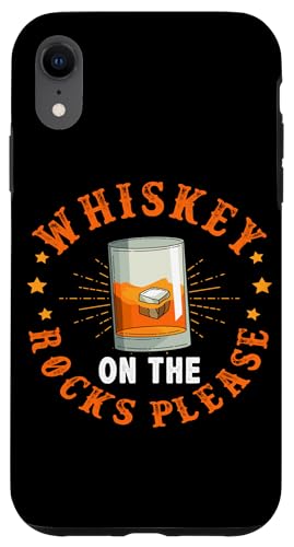Whiskey On The Rocks Please Whisky-Design für Herren Hülle für iPhone XR von Whiskey Design Ideas For Whiskey Drinker