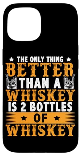 Whiskeyfläschchen für Whisky-Trinker Hülle für iPhone 15 von Whiskey Design Ideas For Whiskey Drinker