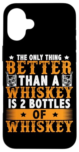 Whiskeyfläschchen für Whisky-Trinker Hülle für iPhone 16 Plus von Whiskey Design Ideas For Whiskey Drinker