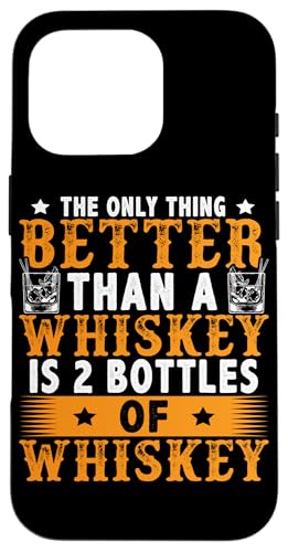 Whiskeyfläschchen für Whisky-Trinker Hülle für iPhone 16 Pro von Whiskey Design Ideas For Whiskey Drinker