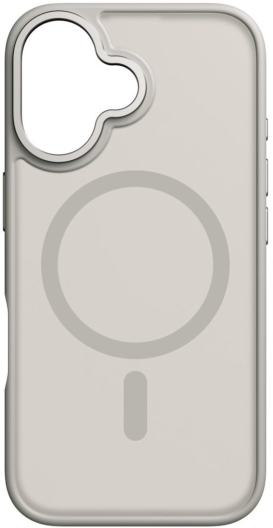 Hybrid Case für Apple iPhone 16 Sand von White Diamonds