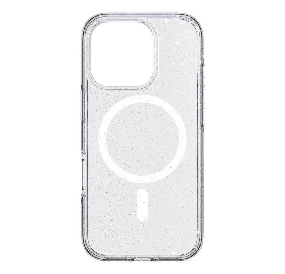 White Diamonds Handyhülle Cover "Mag Glitter Case" für Apple iPhone 16 Pro, Transparent White Diamonds Handyhülle Cover "Mag Glitter Case" für Apple iPhone 16 Pro, Transparent von White Diamonds