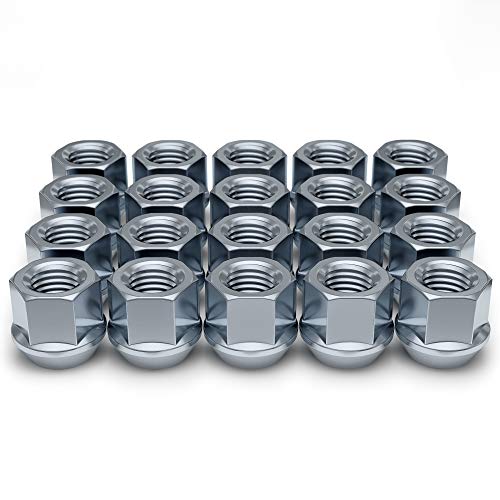 White Knight 1306-1S-20AM Chrom M12 x 1,25 Open-End Bulge Acorn Lug Nut, 20 Stück White Knight 1306-1S-20AM Chrom M12 x 1,25 Open-End Bulge Acorn Lug Nut, 20 Stück von White Knight