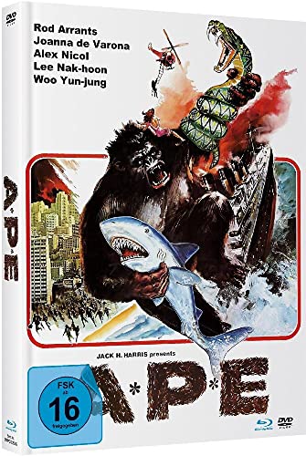 APE - uncut Fassung (Limited Mediabook, in HD neu abgetastet, Blu-ray+DVD+Booklet) von White Pearl Classics / daredo (Soulfood)