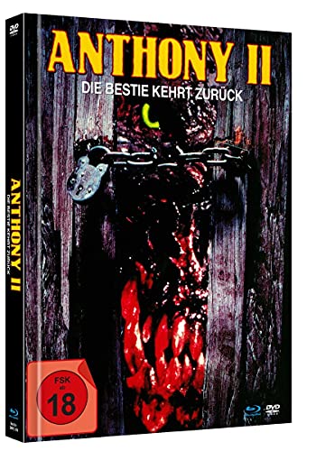 Anthony II - Die Bestie kehrt zurück (Uncut Limited Mediabook-Edition, Blu-ray+DVD, in HD neu abgetastet) von White Pearl Classics / daredo (Soulfood)