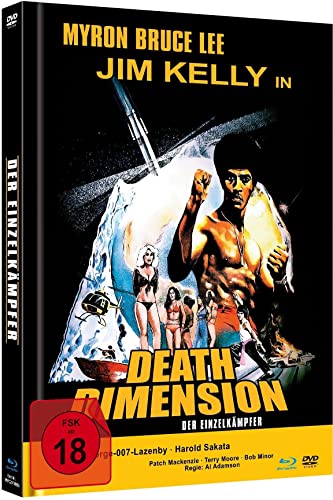 Death Dimension - Der Einzelkämpfer (Uncut Limited Mediabook Black-Edition, Cover B, 600 Stück, Blu-ray+DVD+Booklet) von White Pearl Classics / daredo (Soulfood)