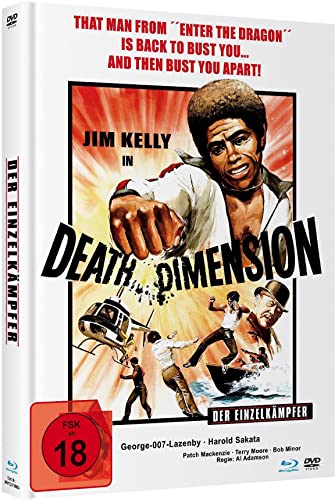 Death Dimension - Der Einzelkämpfer (Uncut Limited Mediabook White-Edition, Cover A, 600 Stück, Blu-ray+DVD+Booklet) von White Pearl Classics / daredo (Soulfood)