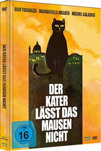 Der Kater lässt das Mausen nicht - Kinofassung (Uncut Limited Mediabook, vom 2K-Master neu abgetastet, Blu-ray+DVD+Booklet) von White Pearl Classics / daredo (Soulfood)