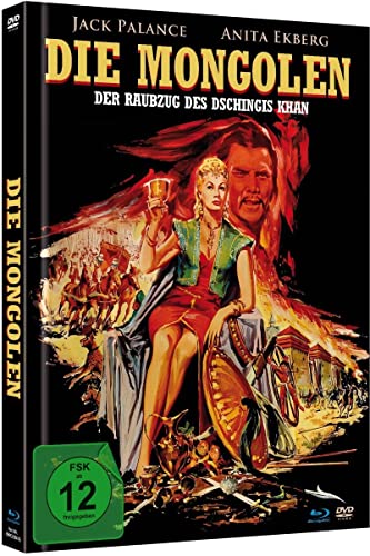 Die Mongolen - Ungekürzte Kinofassung (Limited Mediabook, in HD neu abgetastet, Blu-ray+DVD+Booklet) von White Pearl Classics / daredo (Soulfood)