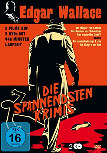Edgar Wallace Box (5 Filme) [2 DVDs] von White Pearl Classics / daredo (Soulfood)