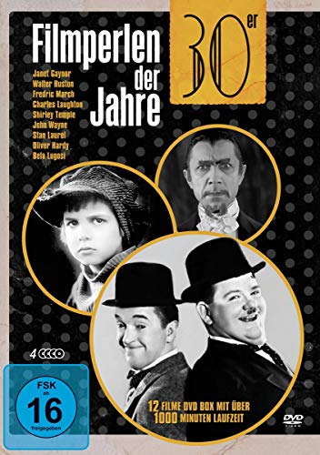 Filmperlen der 30er Jahre - Deluxe Box (4 DVDs) von White Pearl Classics / daredo (Soulfood)