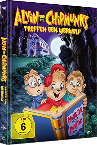 Alvin und die Chipmunks treffen den Werwolf - Limited Mediabook (+ DVD) (+ Booklet) [Blu-ray] von White Pearl Movies / Daredo (Soulfood)