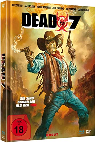 DEAD 7 - Uncut Limited Mediabook (Blu-ray+DVD+Booklet, exklusives Artwork mit Signatur von Kultzeichner Boris Vallejo) von White Pearl Movies / Daredo (Soulfood)