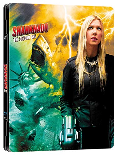 Sharknado 2 - Limited Steel Edition (limitiert auf 1.000 Stück, durchnummeriert) [Blu-ray] von White Pearl Movies / Daredo (Soulfood)