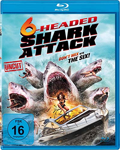 6-Headed Shark Attack (uncut) [Blu-ray] von White Pearl Movies / daredo (Soulfood)