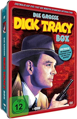 Dick Tracey - Deluxe - Metallbox [4 DVDs] von White Pearl Movies / daredo (Soulfood)